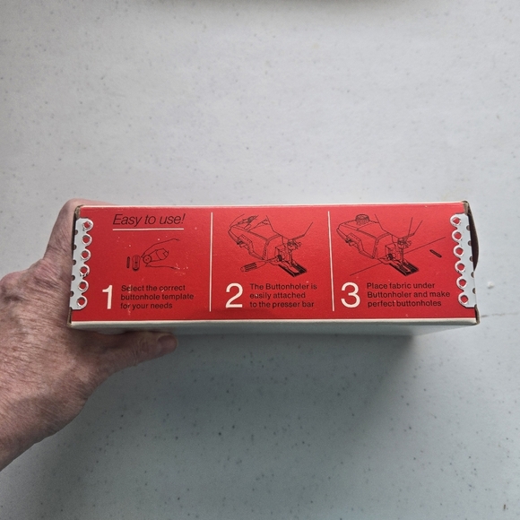 Vintage Singer Buttonholer 1960 Retro Model #489510 Sewing Excellent Condition - Picture 5 of 8